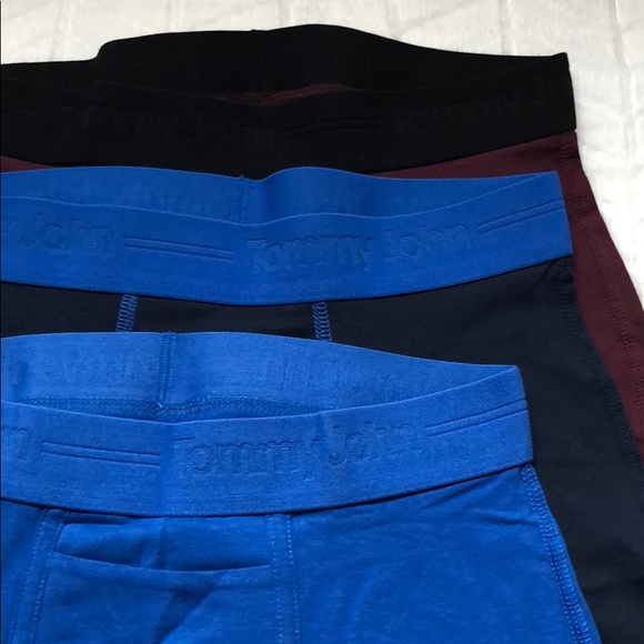 (3)TOMMY JOHN Cotton Basics Boxer Briefs - Picture 1 of 7